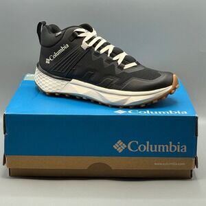 Columbia Men's 8.5 Sneakers Black Hiking Trekking Waterproof Facet 75 Mid